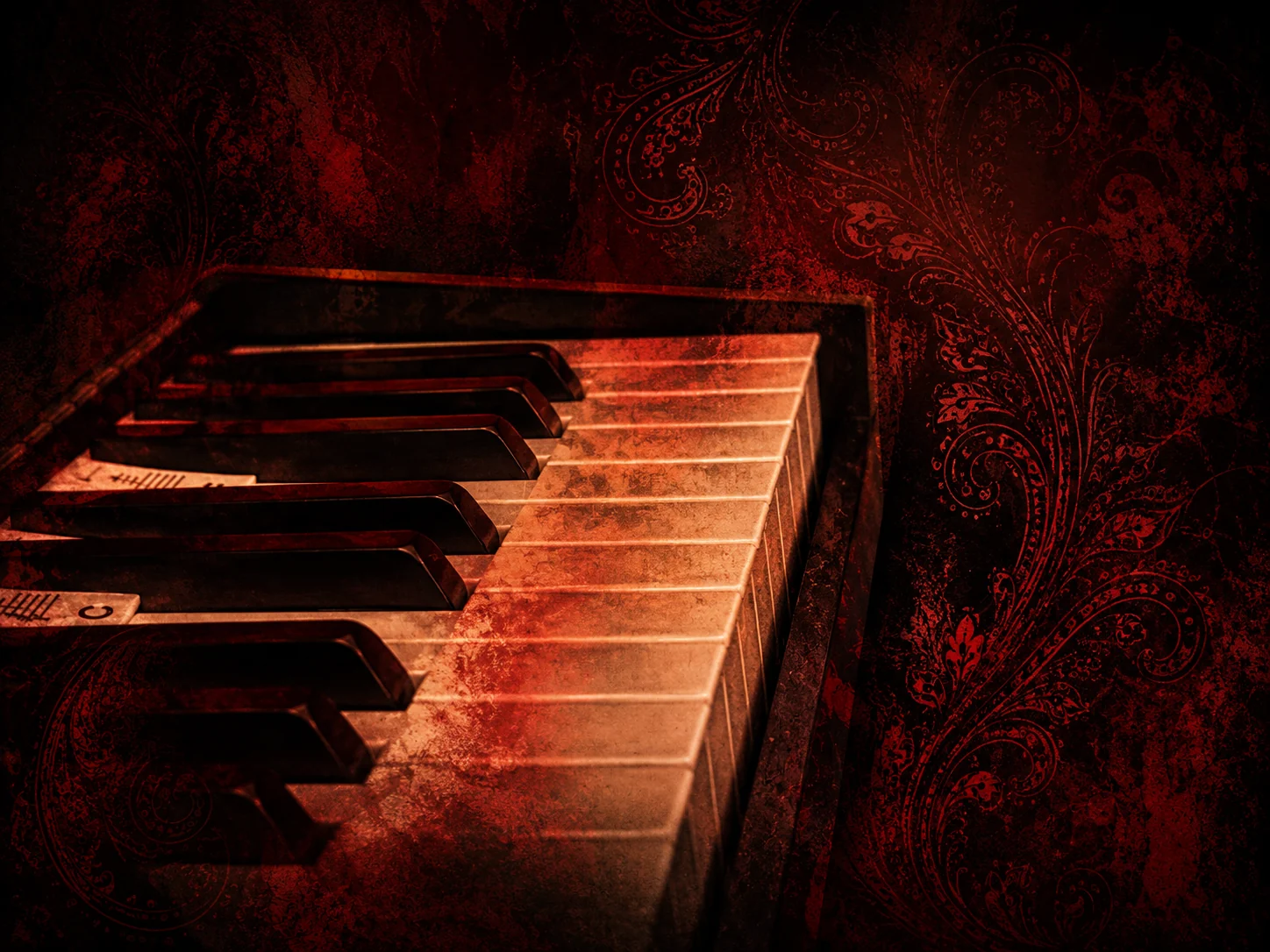 GXG piano paisley artwork for House of the Holy